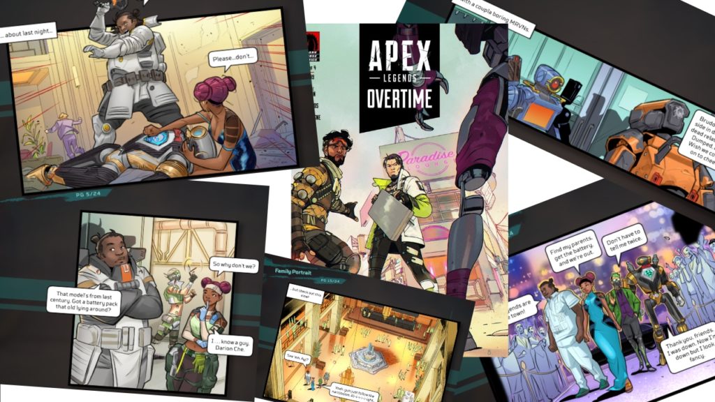 【APEX】エーペックスのコミック本「Apex Legends: Overtime #1」が発売されたぞ！！