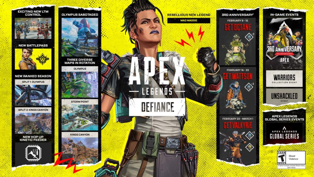 【APEX】シーズン12のランクマップはスプリット1が「オリンパス」スプリット2が「キングスキャニオン」と判明！！