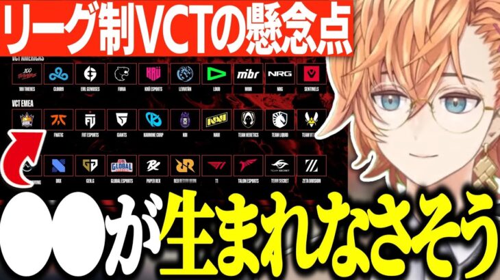 【APEX】話題のリーグ制になったVCTについて話す渋ハル【VALORANT】