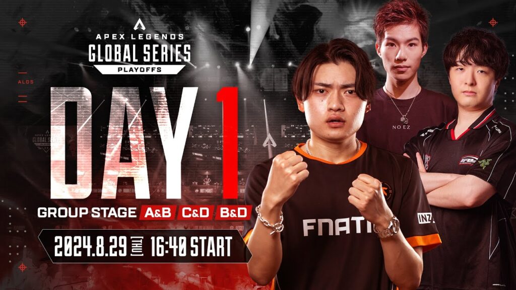 ALGS Year4 APAC North Split 2 Playoffs Day2 30（金)16:40～配信開始