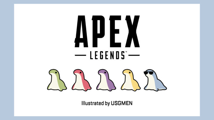 『APEX LEGENDS ™ 』うさぎメン描きおろしネッシーグッズ再販決定！！