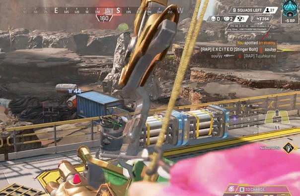 【APEX】動くものなら何でも撃つ（海外プレイヤーさん）