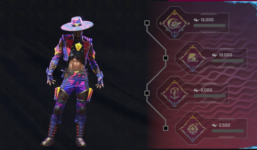 【APEX】Haute Shot イベントで無料で獲得可能なスキンのリーク画像