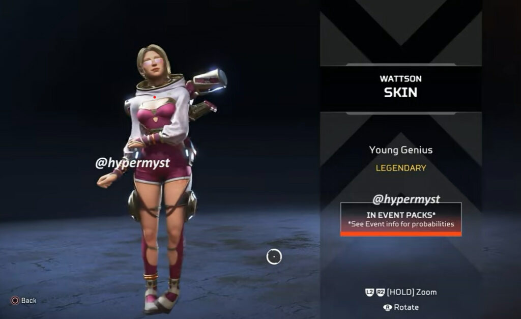 【APEX】7月16日開催  “Haute Shot”マイルストーンイベントのレジェンドスキン