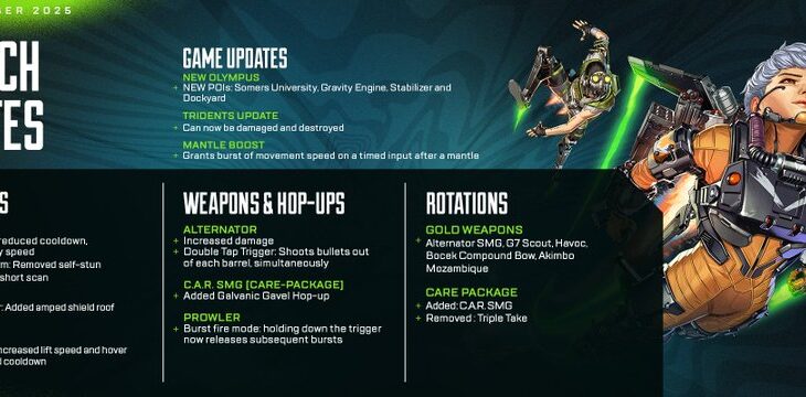 【APEX】シーズン27パッチノート公開！！